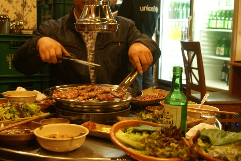 【在韩国吃烤肉】_美食之旅图片集锦