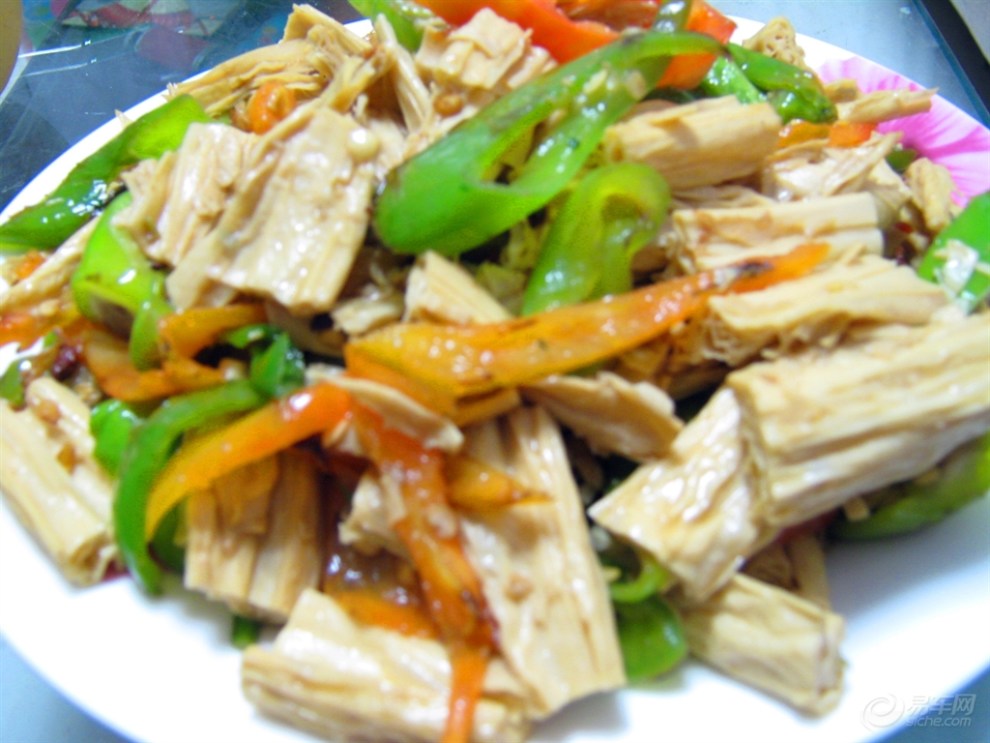【【寻找美味私房菜】辣炒腐竹】_美食之旅图片集锦_汽车论坛-易车网