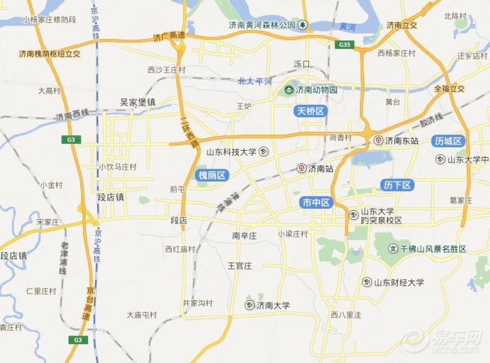 【好消息:高德地图率先更新了济南西二环高架