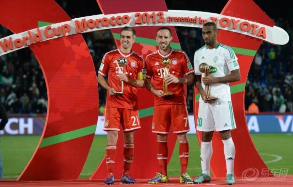 【拜仁夺得2013世俱杯冠军】_易车足球大联盟