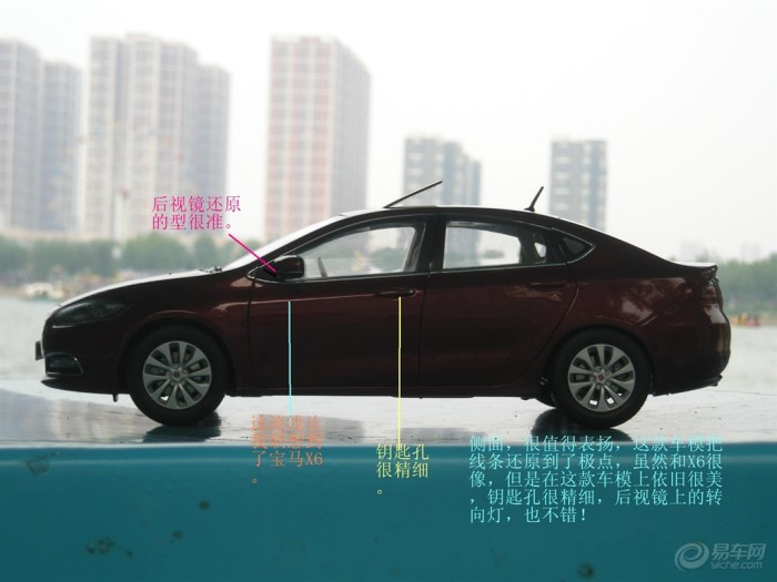 【【模型体验团第二期】菲亚特菲翔车模评测(