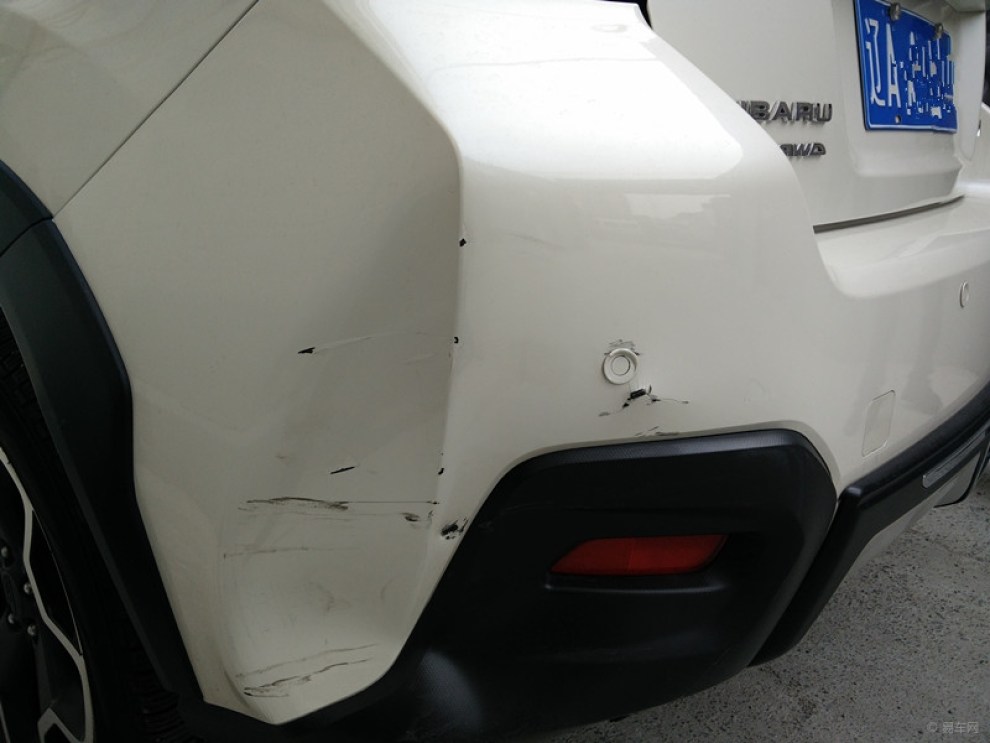 【XV后保险杠凹陷无痕修复】_斯巴鲁XV论坛