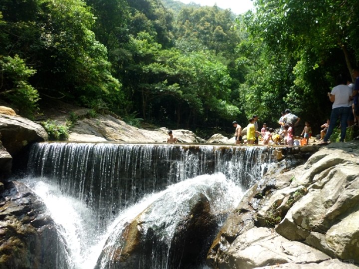 中秋去罗浮山酥醪村