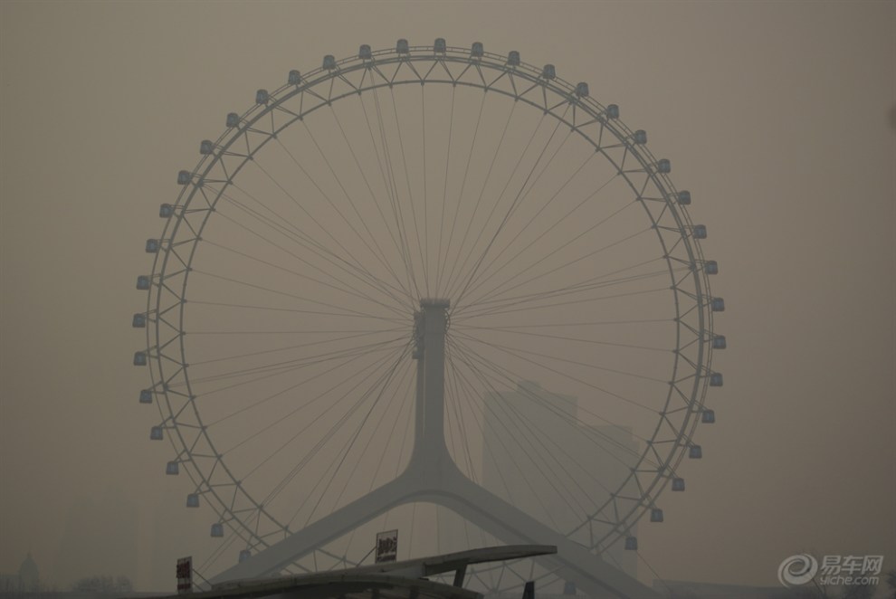 【雾霾下的海河边】_天津论坛图片集锦