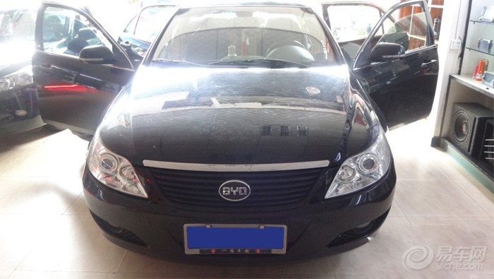 【海口小朱汽车音响 比亚迪F6改装德国ETON