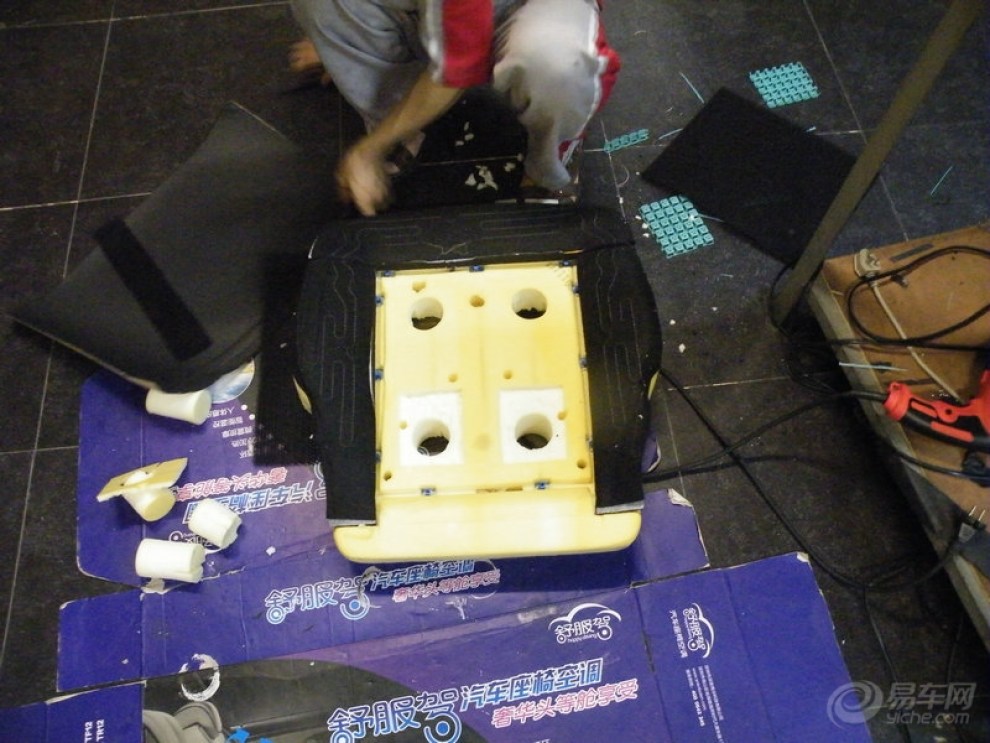 【天津武清区奔驰E级加装座椅通风座椅空调改