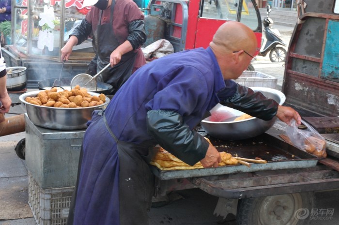 【【雪狼摄影俱乐部】后期前后比对--早点摊】_河北车友会_汽车论坛-易车网