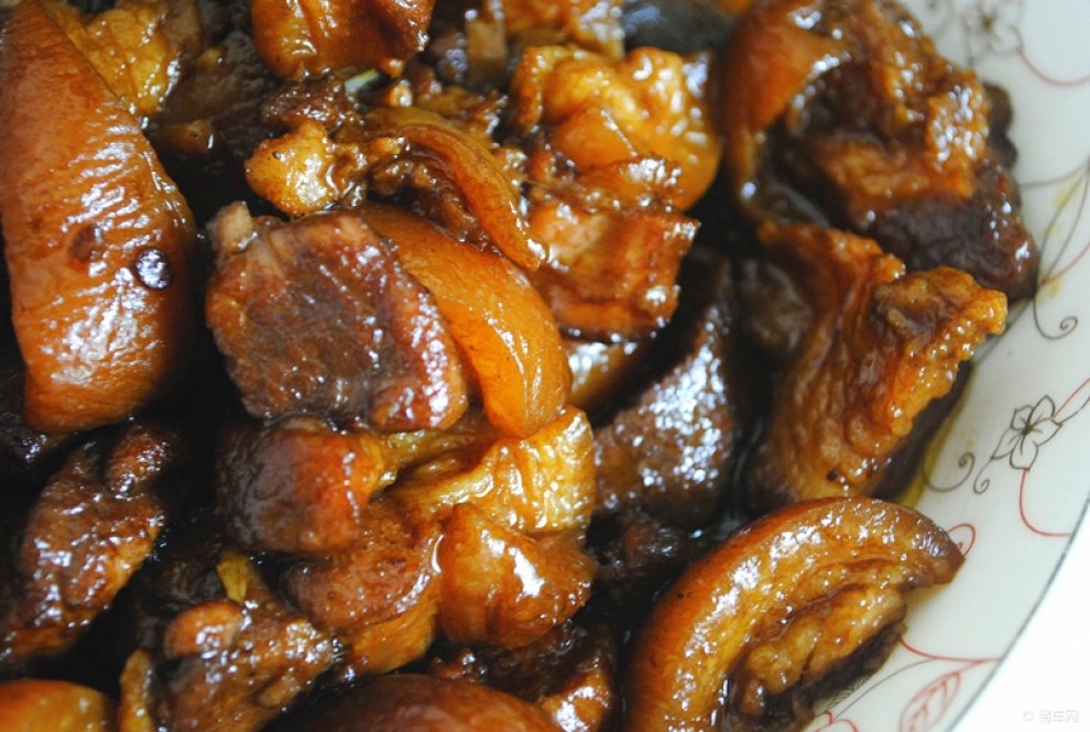 【【快乐厨艺】红烧猪腿肉(荤)】_美食之旅论