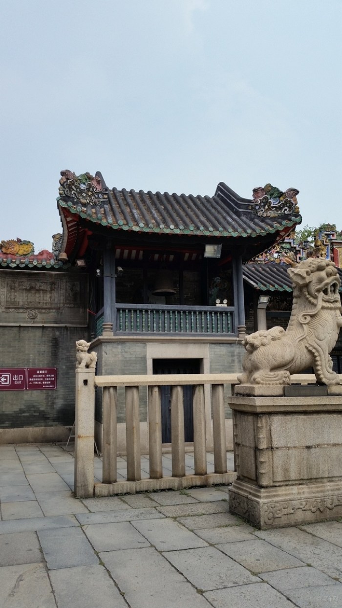 最后参观的岭南古建筑-----佛山祖庙