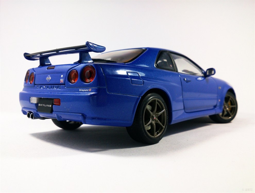 【汽车模型摄影】rb26的绝唱之保罗.沃克的gtr(blue