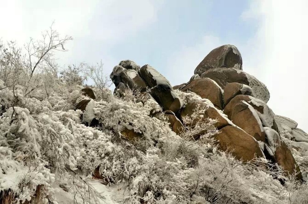 【九华山后山莲花峰赏雪】_北京论坛图片集锦