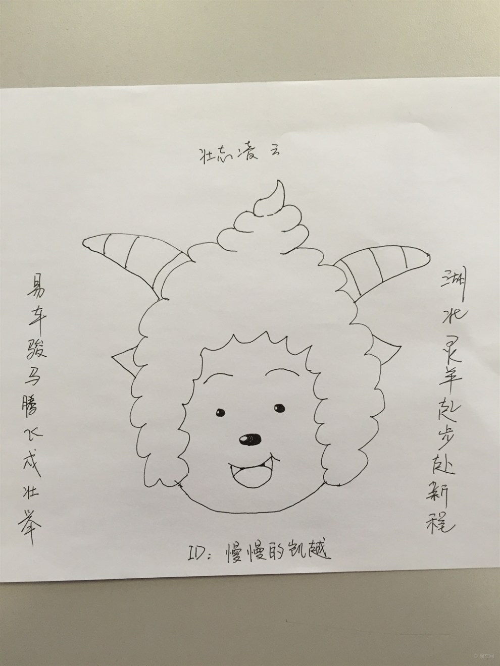 【【羊年红包】懒羊羊简笔画】_湖北论坛图片