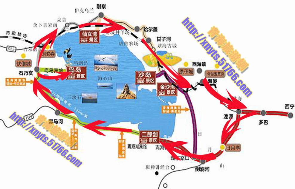 羊年转湖,祈福安康 ---自驾环湖,茶卡盐湖活动召集