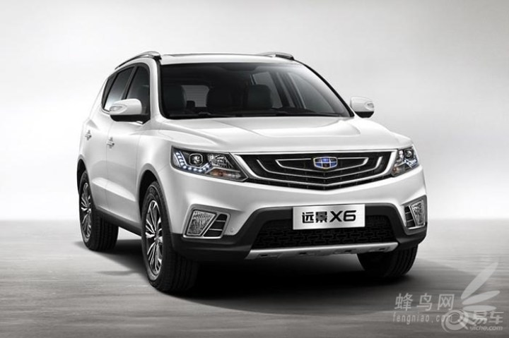 吉利再上新型suv!远景x6!