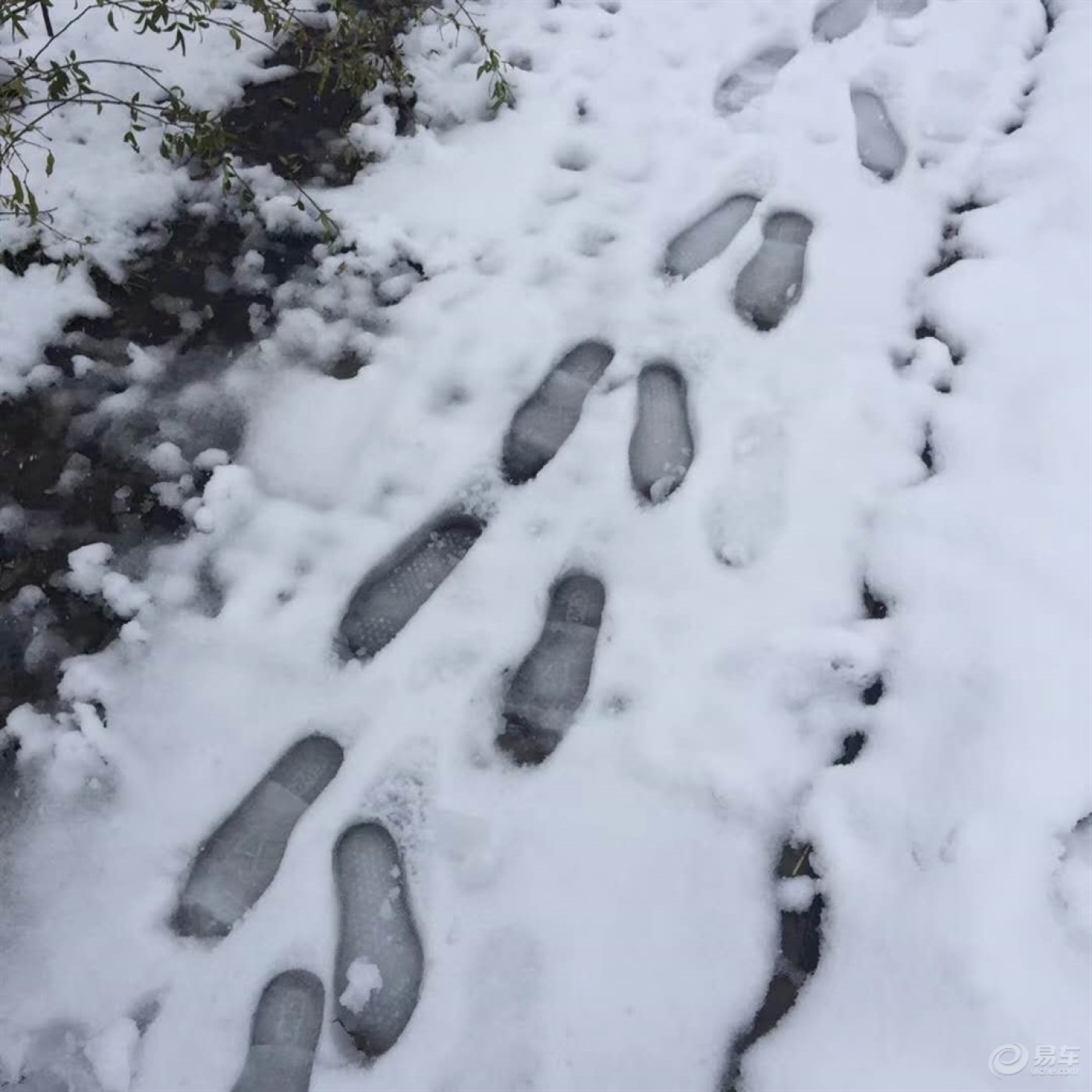 下雪了,要不在车里静静地玩游戏吧