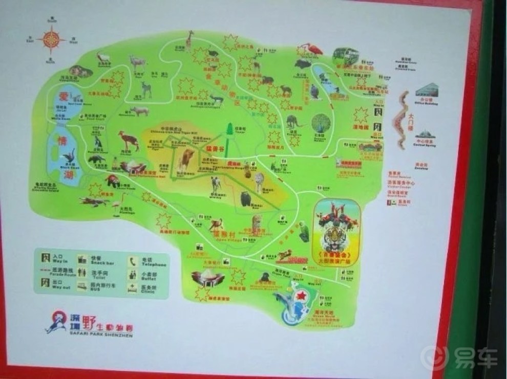 【深圳长安车友会】509平湖冲哥 玩转深圳野生动物园