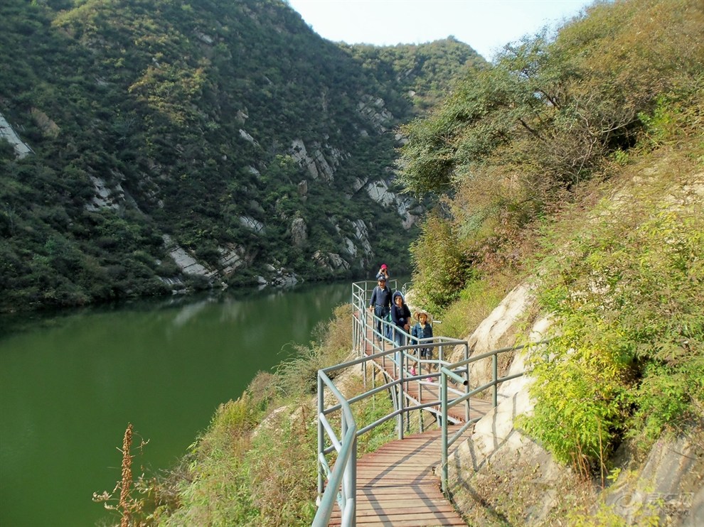 石家庄平山县 九龙潭 免费看风景——值!