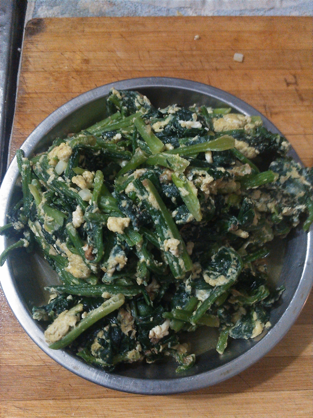 何大厨鸡蛋炒菠菜 2ee4fd95e5ce43df9610f30ab24cc42a.jpg
