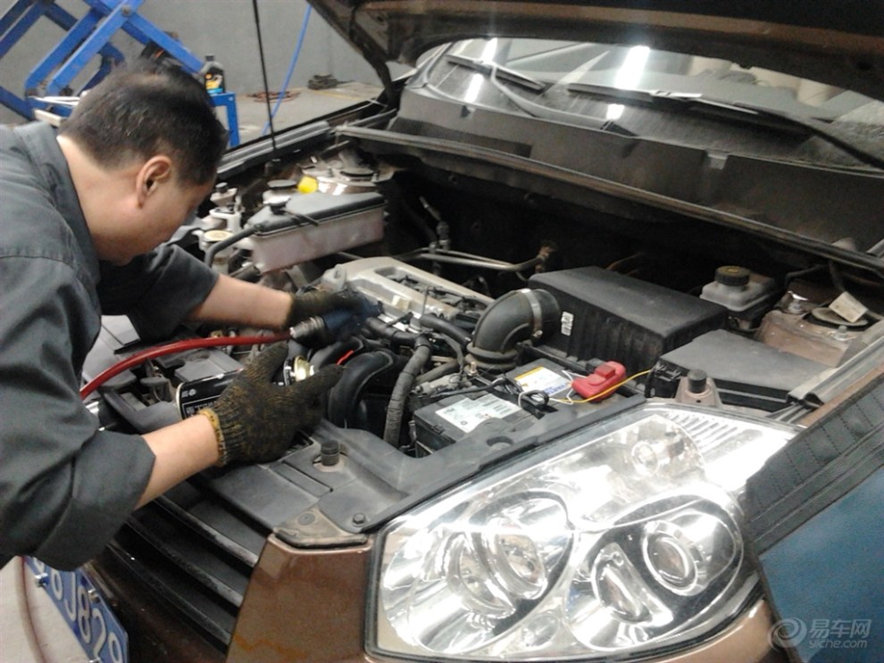 检查车况,准备回家过年啦.