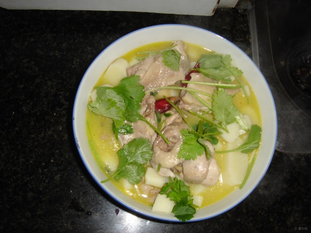 【快乐厨艺第六季】山药炖鸡腿(冬日)