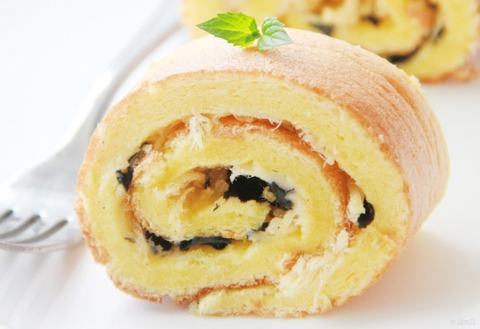 【每日美食】肉松蛋糕卷