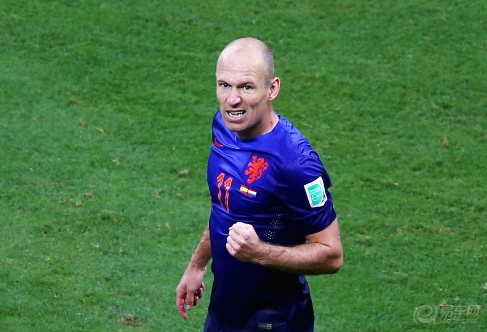 【我的世界杯】范佩西罗本各进两球 荷兰5-1痛宰西班牙!多图