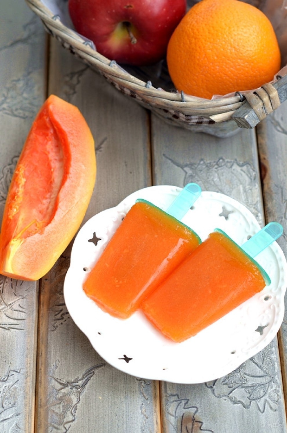 【美味日志】木瓜冰棒