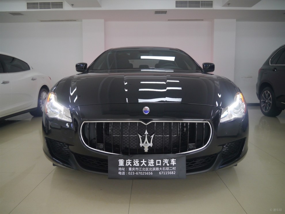 小龙给你介绍2014款玛莎拉蒂总裁喜欢的进来看看(黑白无常)