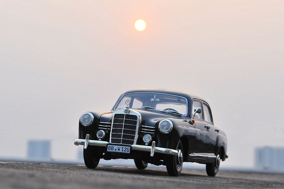 【有故事的老爷车】奢华"浮筒"——奔驰180(w120)