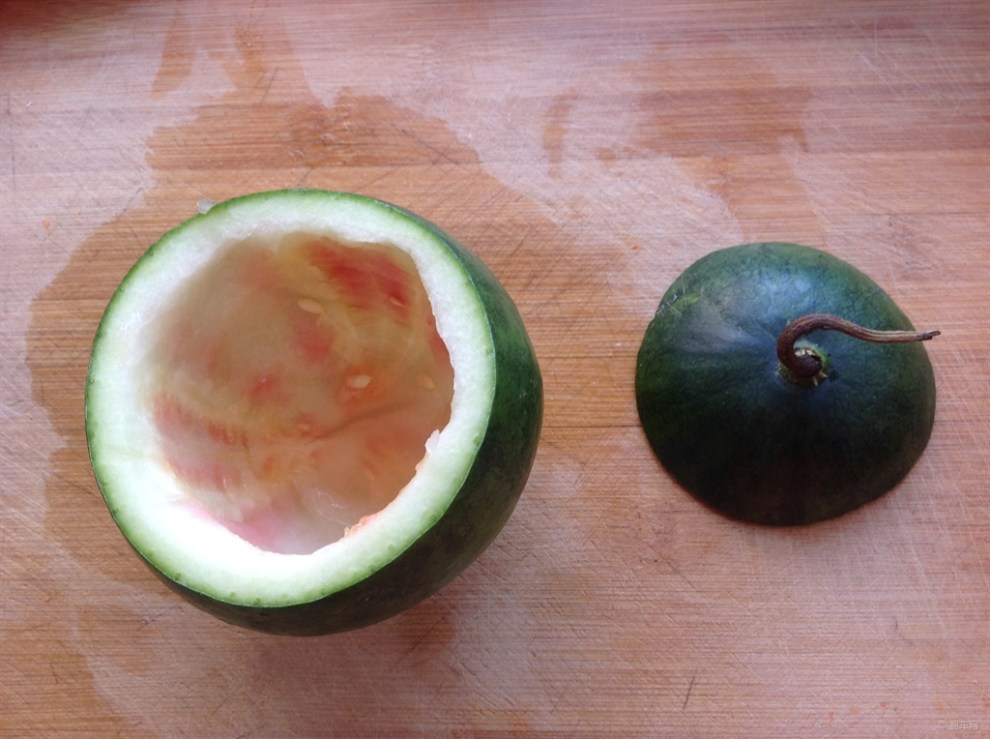 【快乐厨艺】七彩西瓜盅【创意】