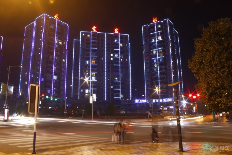 赤水夜景试拍(原片)