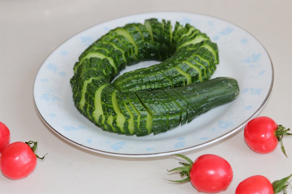 【食尚玩家第二季】水果拼盘之蓑衣黄瓜(水果)