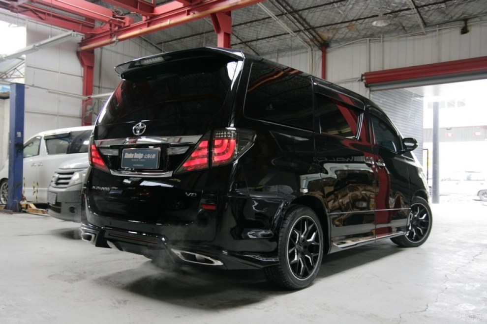 黑色有腔调 埃尔法改装作业