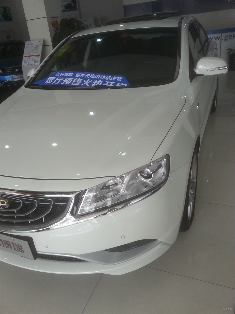 吉利博瑞gc9到店实拍!