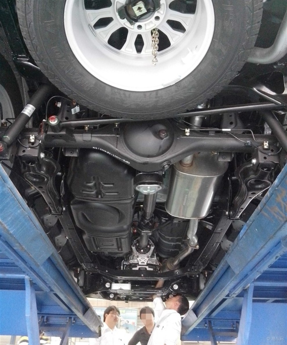 新驭胜s350两驱自豪柴油订车提车作业