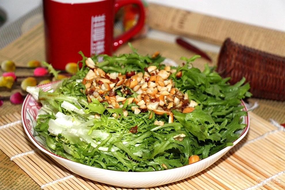 【食尚玩家第五季】凉拌苦菊(妈妈菜)