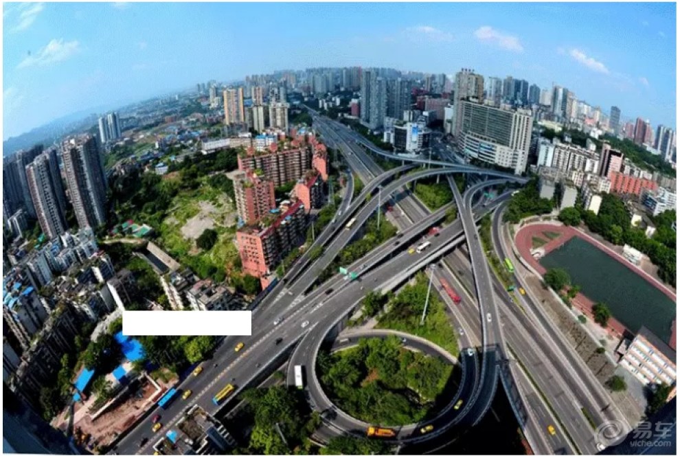 重庆的公路立交,美得惊艳了世界!