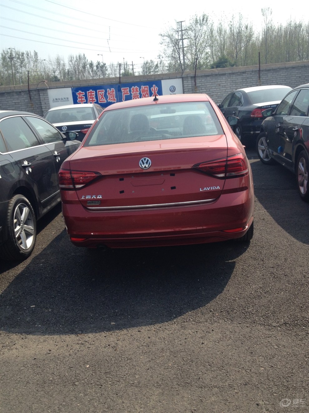 2015最新款——我的红色朗逸提车记!