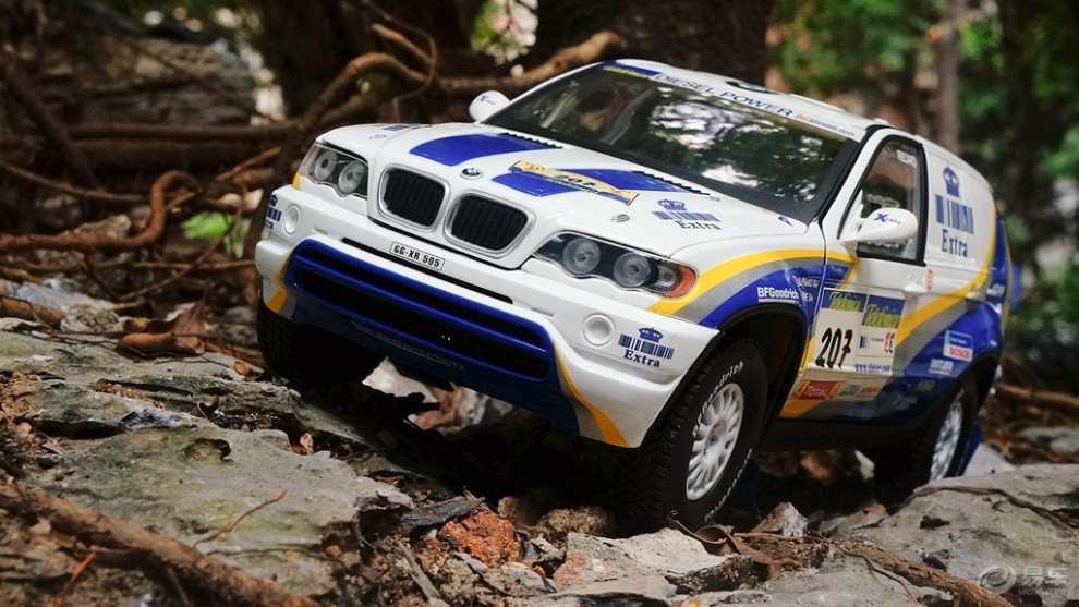 【模型鉴赏】宝马x5cc拉力赛车