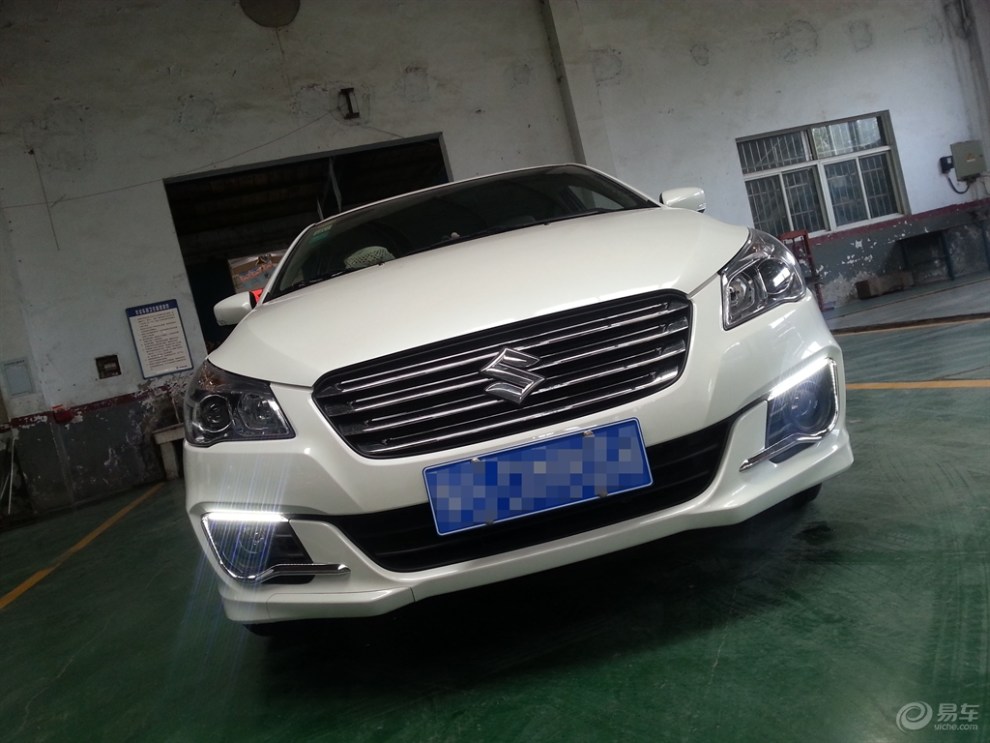 了却心中遗憾 实拍启悦改装之日间行车灯