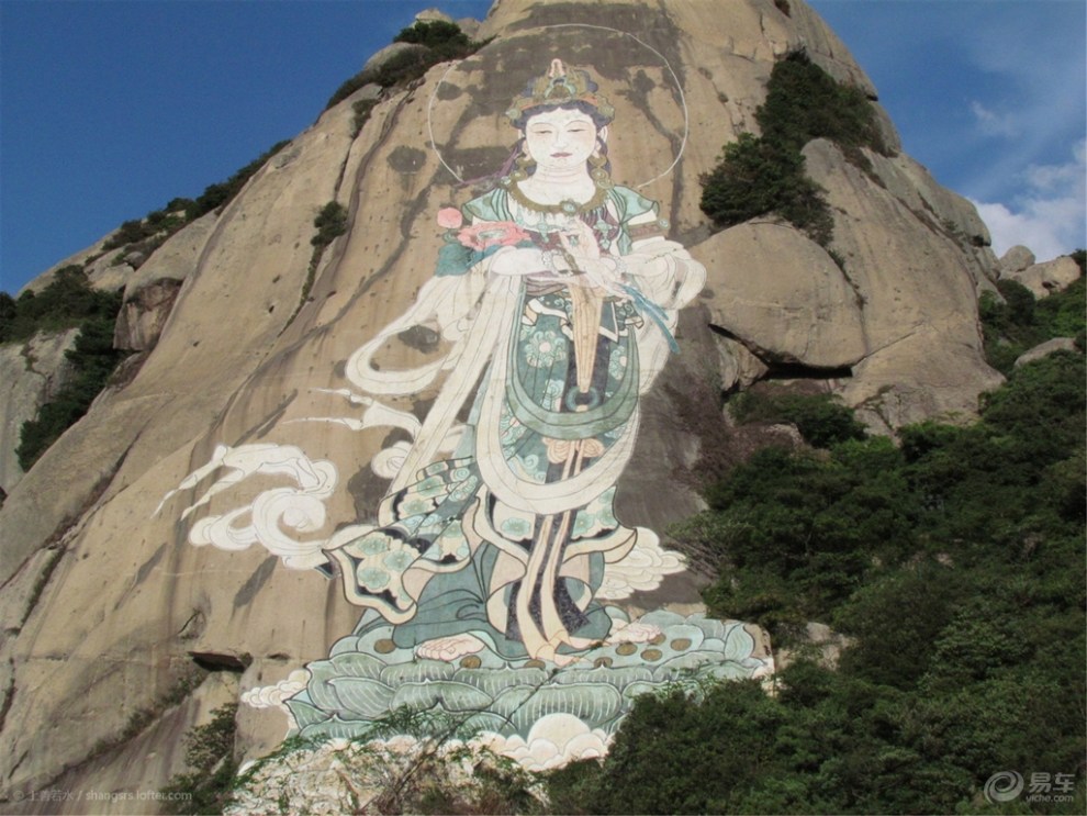 煙雨瀰漫還是陽光普照——普陀山畫冊