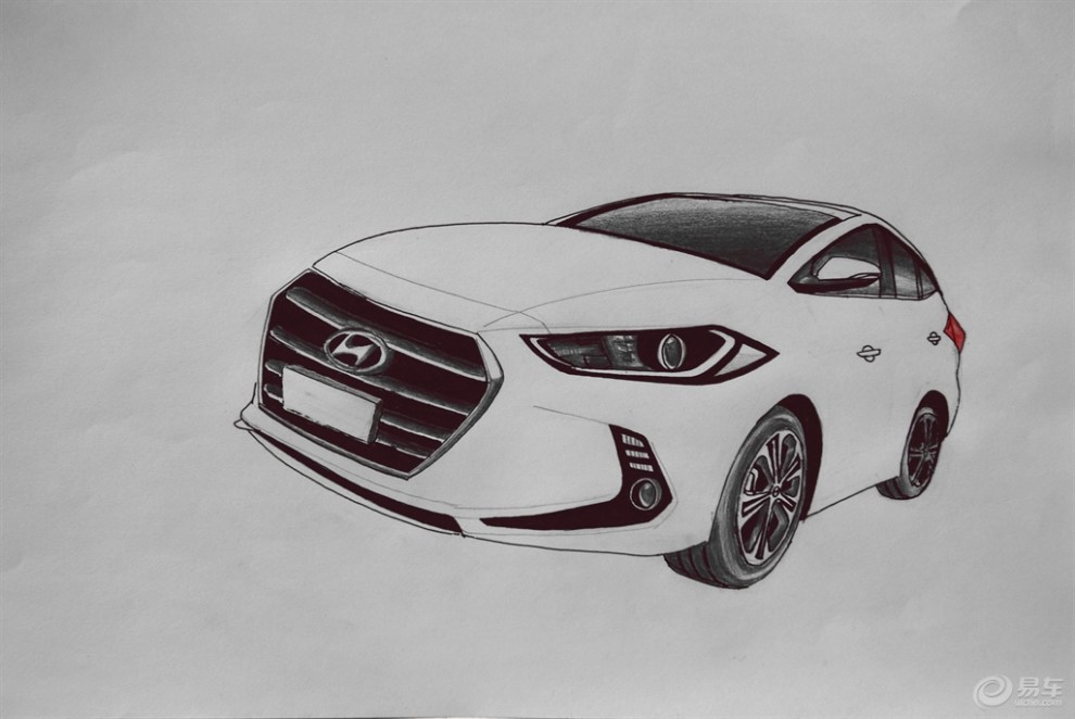 【我画北现】现代领动(近距离视角)