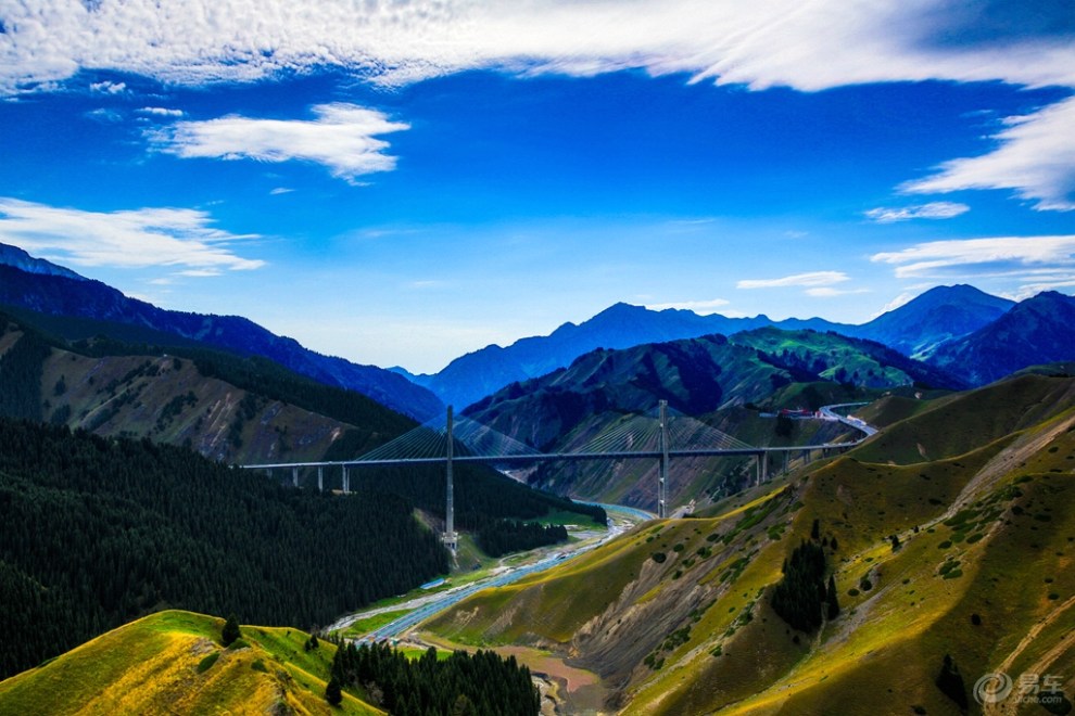 果子沟风景区美景