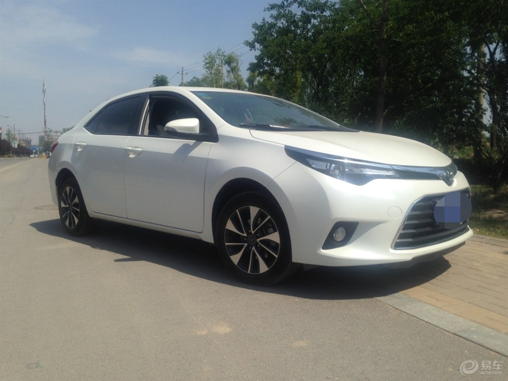 白色雷凌(1.8cvt精英版)提车,用车感言!(求加精)