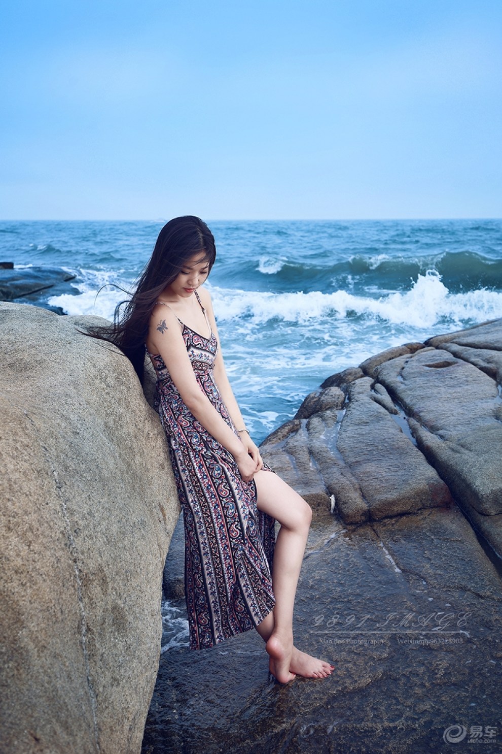 陪女神到海边游玩-【9891影像】-160709