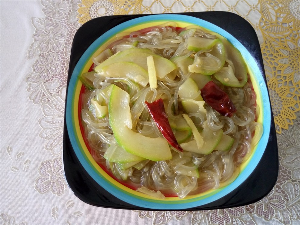 【清凉一夏】粉条炖西葫芦