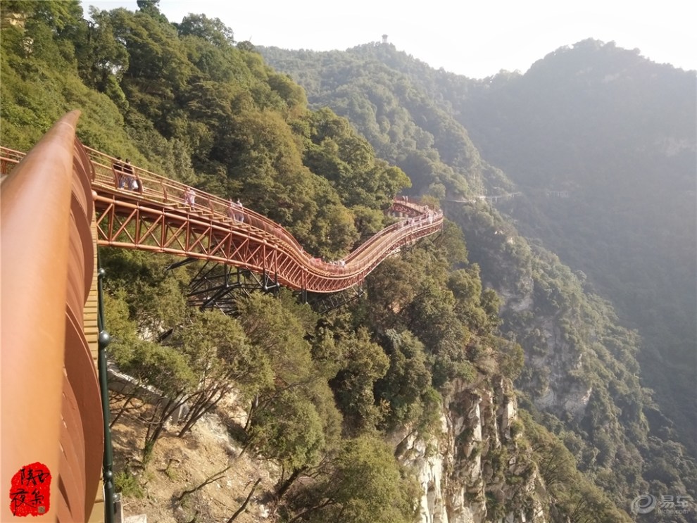 【纜車值得坐】少華山高空纜車 玻璃棧道