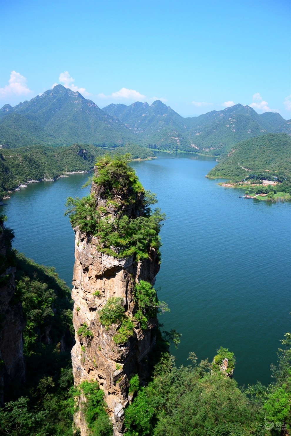 【风景如画】我与大家分享易水湖的风情!【求精】