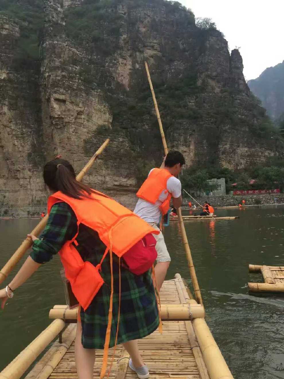 說走就走——十渡(漂流 竹筏 玻璃棧道)