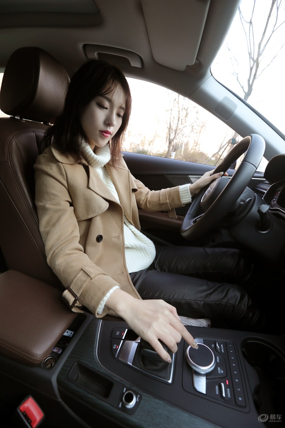 申精!女王驾到!长腿媳妇霸气hold住白马a4l